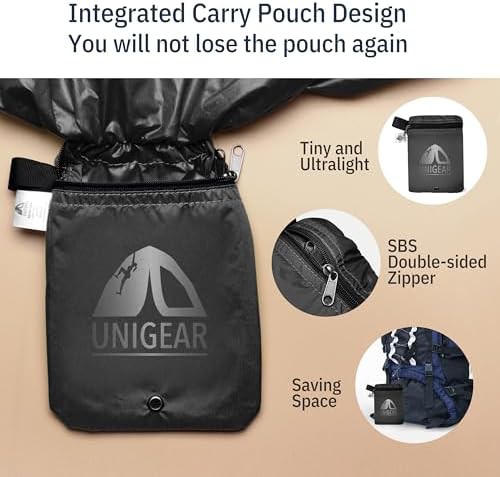 Weatherproof backpack rain cover accessory — photo 5