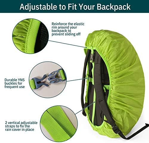 Waterproof backpack rain cover for hiking — photo 4