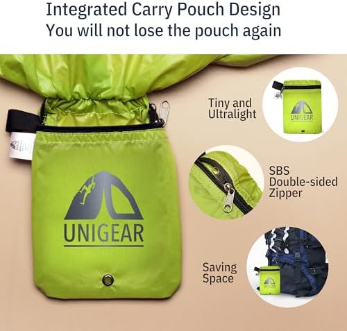 Waterproof backpack rain cover for hiking — photo 5