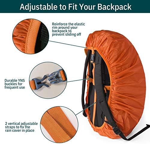 Waterproof protective backpack rain cover — photo 4