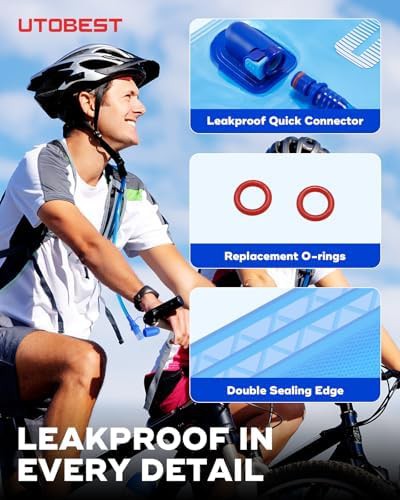 UTOBEST hydration pack 1.5l bladder — photo 4