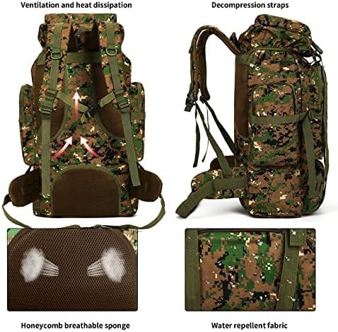 70l outdoor camping rucksack pack — photo 3