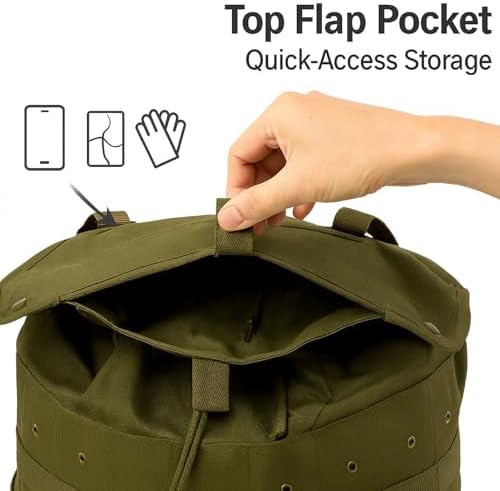 Olive Drab Military Alice Rucksack 50L — photo 4