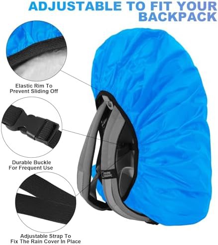 Two pack black 30L-40L waterproof rain cover — photo 5