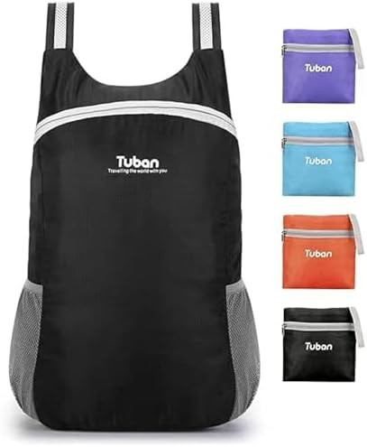Water Resistant Foldable Daypack in Grey