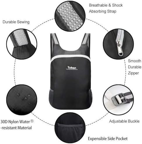Water Resistant Foldable Daypack in Grey — photo 4
