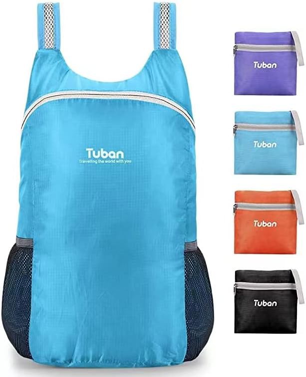 Portable Travel Hiking Backpack in Blue