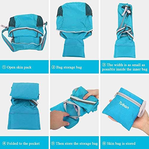 Portable Travel Hiking Backpack in Blue — photo 5