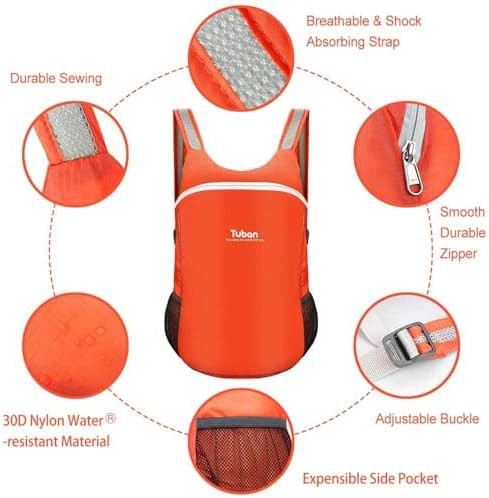 Ultralight Packable Hiking Daypack in Green — photo 5