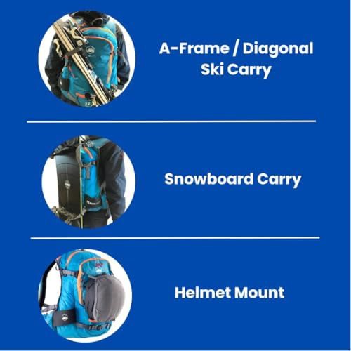 TerraWest Core ski backpack 22L ocean blue — photo 3