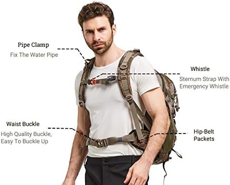 Waterproof 40L hiking daypack for men — photo 3