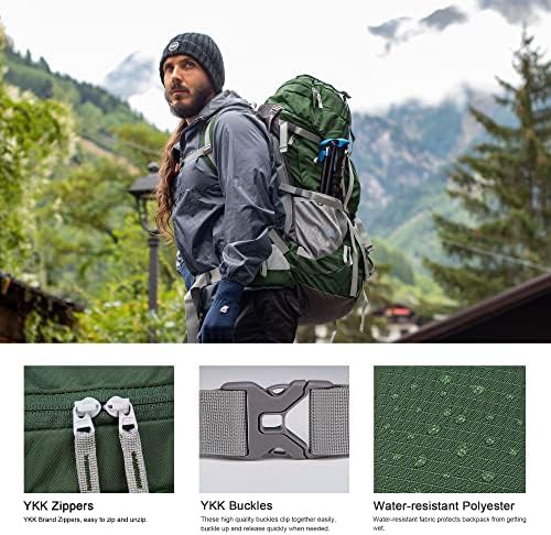 Large Capacity Internal Frame Backpacking Pack — photo 3