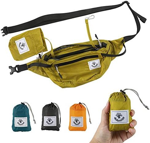 Yellow green portable fanny pack 2l
