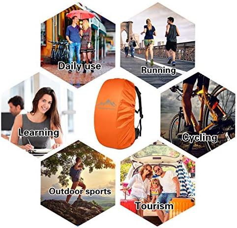 Orange Reflective Thirty Five Liter Cover — photo 5