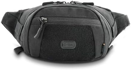 Black small tactical waist fanny pack