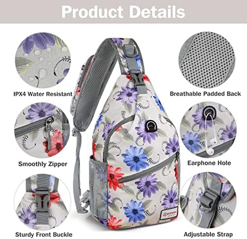 Small crossbody travel sling backpack — photo 4