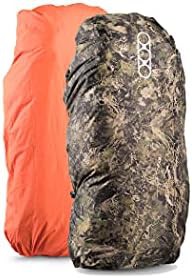 Large reversible mountain and orange rain cover