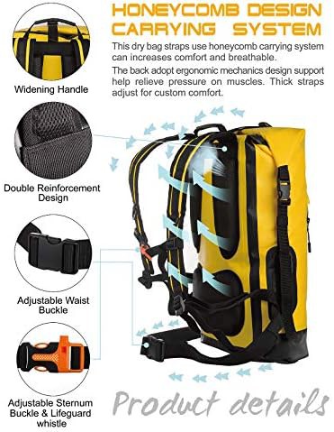 Waterproof floating dry backpack 20L — photo 2
