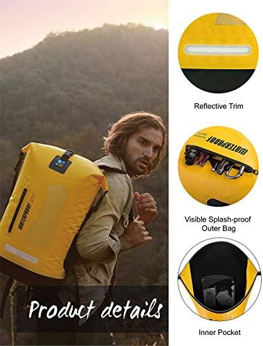 Waterproof floating dry backpack 20L — photo 3