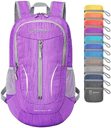 Royal blue 25l ultra lightweight packable backpack