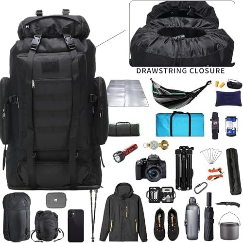 70L camping assault molle rucksack — photo 4