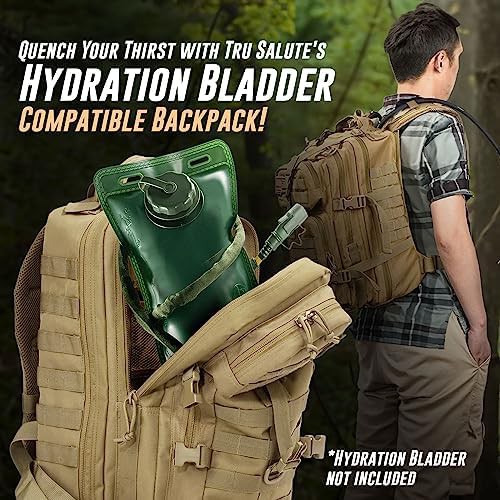 Tan 45L military assault pack — photo 5