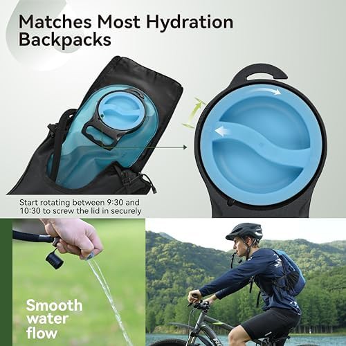 Blue insulated hydration bladder 2.5l — photo 5