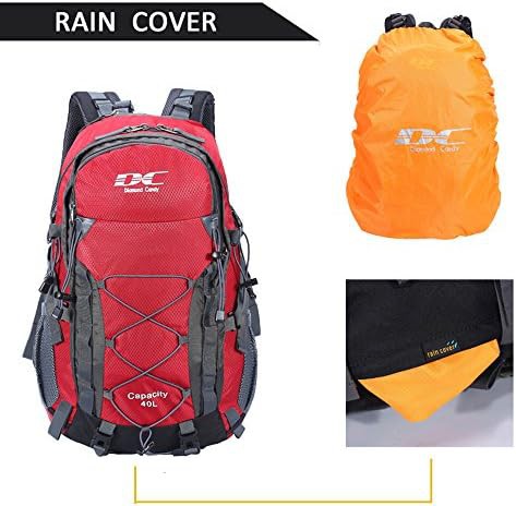 Waterproof hiking daypack with rain cover — photo 5