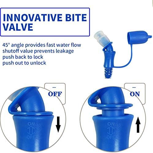 Blue military grade hydration bladder 2L — photo 3