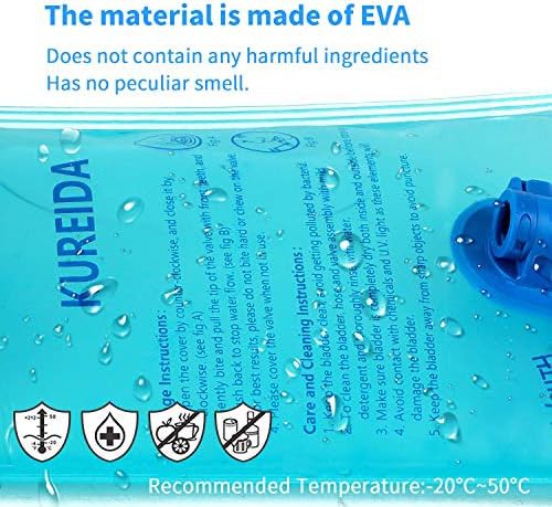 Blue military grade hydration bladder 2L — photo 5