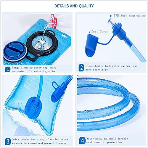 Leak proof 2L hydration bladder reservoir — photo 4