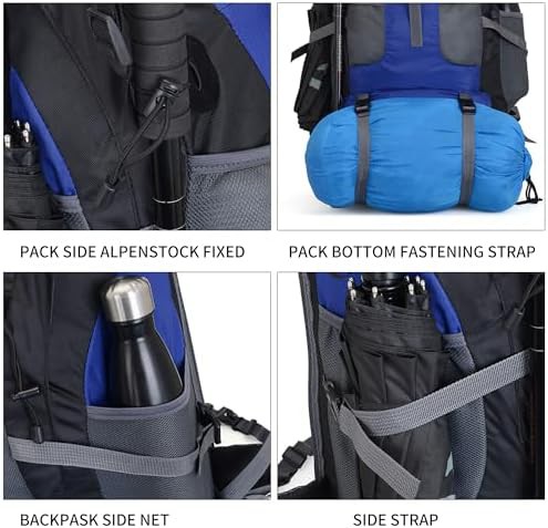 Ultralight Hiking Rucksack 50L for Outdoor — photo 4