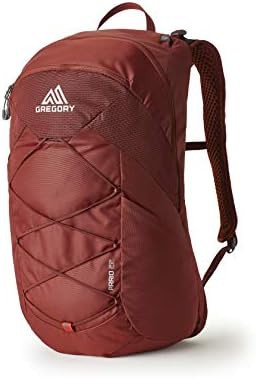 Brick red day hiking daypack 22l
