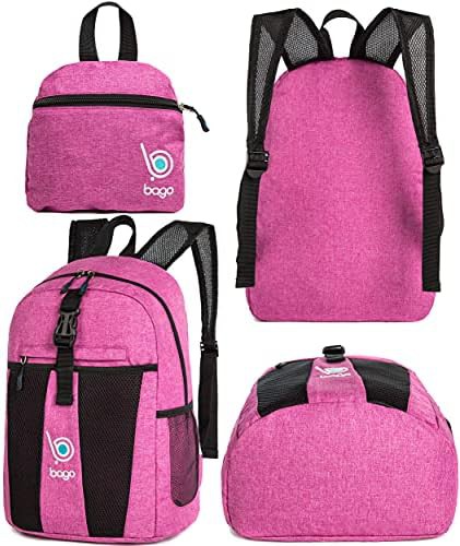 Snow pink waterproof hiking daypack 25L — photo 3