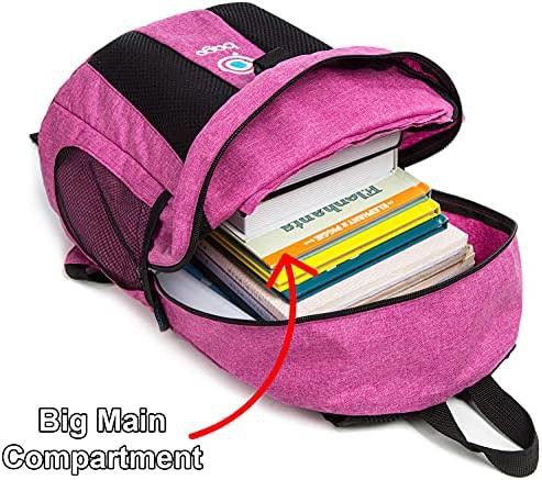 Snow pink waterproof hiking daypack 25L — photo 5
