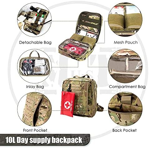 Swedish Military Inspired Modular Tactical Pack — photo 4