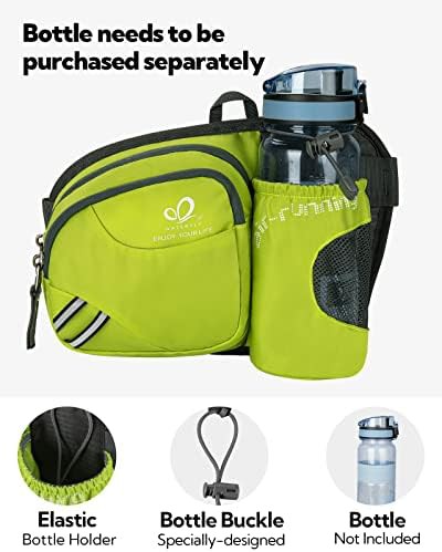Fanny pack waist bag with bottle holder — photo 3