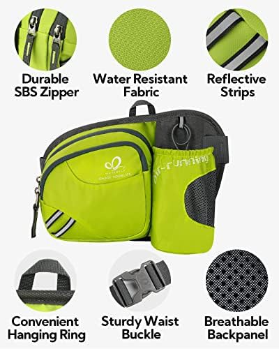 Fanny pack waist bag with bottle holder — photo 5