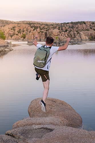 Green Waterproof Lightweight Hiking Daypack 20L — photo 5
