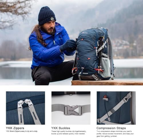 Ultralight Forty Liter Outdoor Backpacking Pack — photo 3