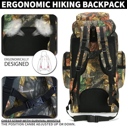 70L assault molle camping rucksack — photo 5