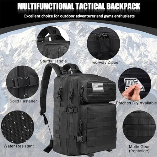Military Tactical 45L Assault Rucksack — photo 3