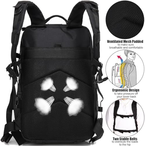 Military Tactical 45L Assault Rucksack — photo 5