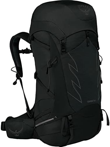 Tempest 40L women hiking backpack black
