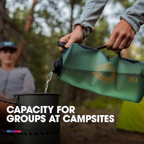 Seeker collapsible camping water storage 2L mammoth grey — photo 3