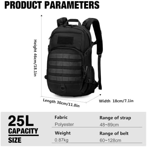 25L lightweight tactical running backpack — photo 3