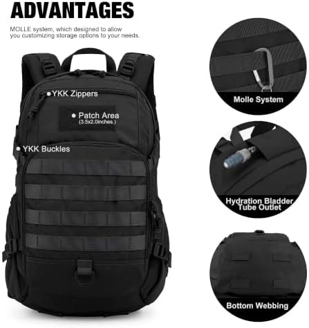 25L lightweight tactical running backpack — photo 4