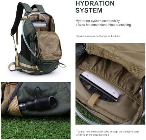 Lightweight 35L daypack with integrated rain cover — photo 4