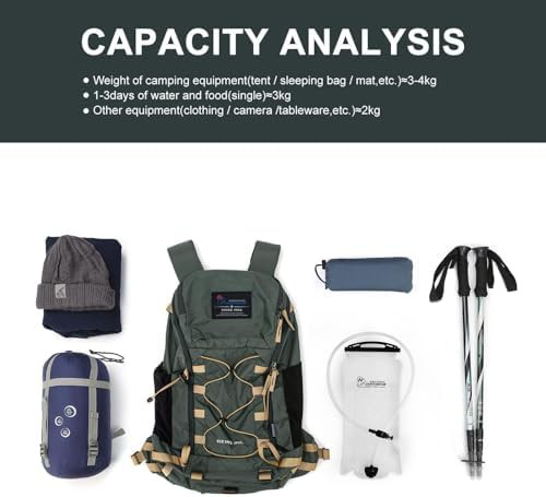Lightweight 35L daypack with integrated rain cover — photo 5