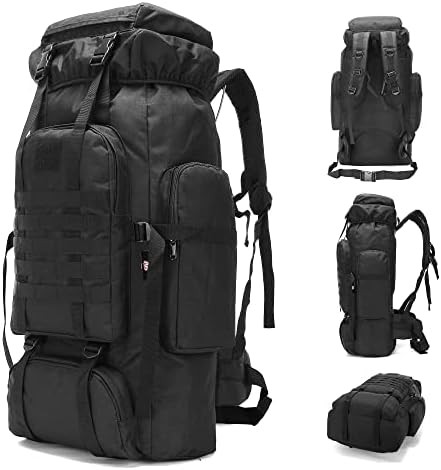 Tactical 70L camping rucksack